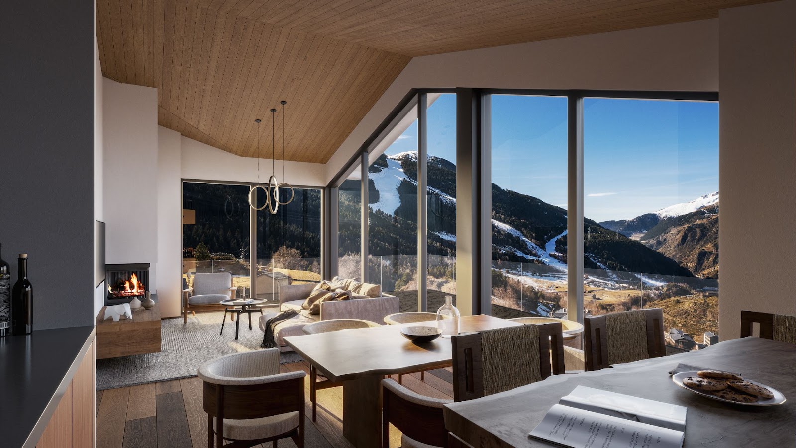 Apartamentos exclusivos cerca de las pistas de esquí